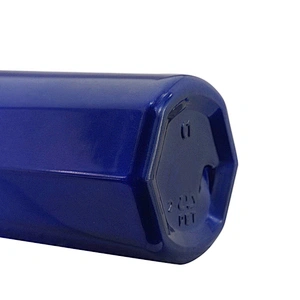 Empty 150ml Blue Plastic PET Shampoo Containers Lotion Bottle with Cream Pump