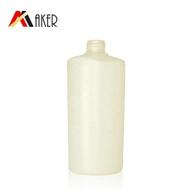 Guangzhou factory price new arrival 500ml white HDPE plastic shampoo bottle packaging