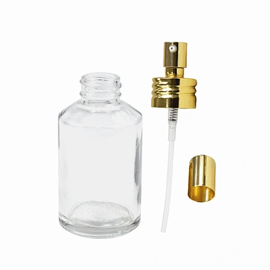 cosmetic glass essential bottle oil packaging personal care clear child proof message oil bottle