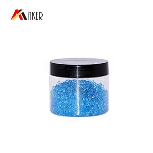 Factory supply empty 150ml clear pet plastic round cream jar with screw cap for skin care