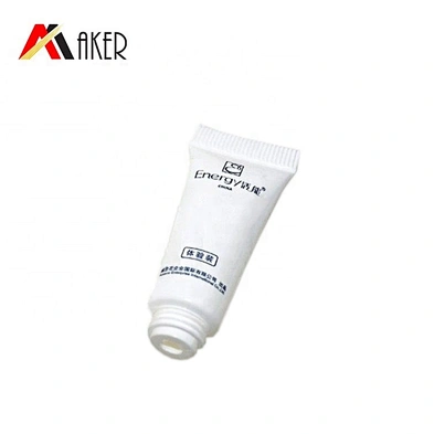 Factory supply 5ml small LDPE plastic cosmetic cream tube packaging with screw cap for trial use