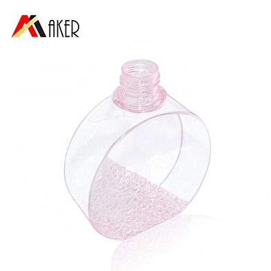 250ml Luxury empty plastic PETG bottle for body lotion skin care cream china suppliers