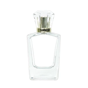Wholesale Custom Luxury Empty 50ml Portable Decor Perfume Glass Bottle with Atomizer