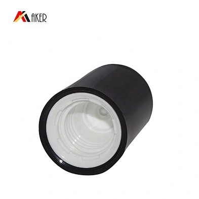 Empty 50ml round brown aluminum laminated cosmetic cc cream tube packaging with screw cap
