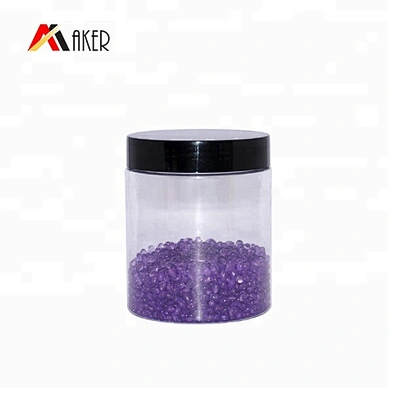 China Wholesale 250ml Round Clear Cosmetic Plastic PET Jar With Lid