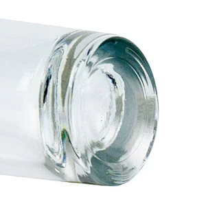 Custom 100ml OEM luxury cosmetic packaging transparent empty glass perfume bottle with pump sprayer