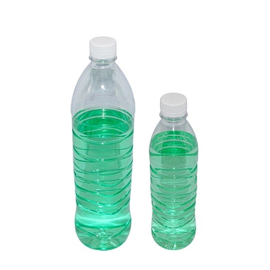 Wholesale 500ml 1000ml PET plastic bpa free clear beverage disposable water bottle