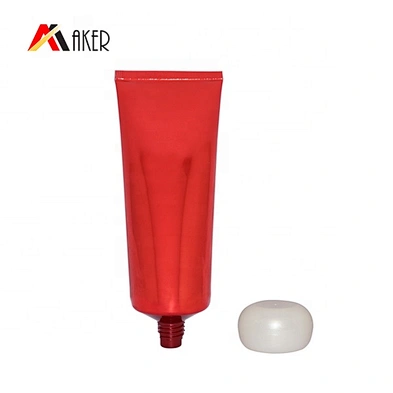 Hot sale  customized design empty LDPE plastic cosmetic tube packaging 100ml