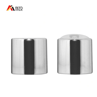 28/410 Silver Aluminum Bottle Disc Caps For Cosmetic plastic bottle