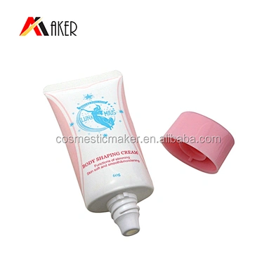 latest design 50ml oval soft cosmetic hdpe tubes for body shaping cream