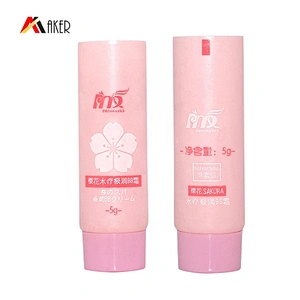 Hot sale LDPE round empty cosmetic BB cream CC cream packaging tube