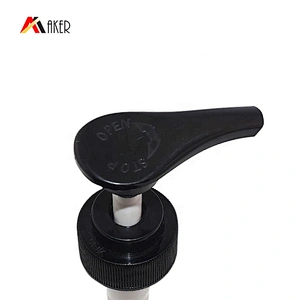 Hot Sale  32/410  Black Cover Plastic Dispenser Lotion Pump For Bottle