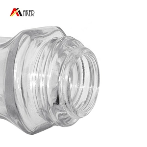 Wholesale clear special shape glass roll on bottle 50 ml with plastic roller