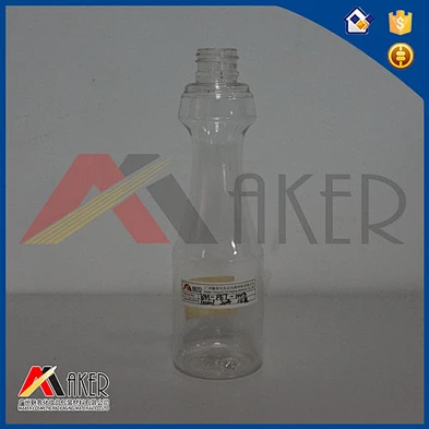 Custom design Unique Shape 100ml Transparent PET plastic Room Spray Bottle with Cap