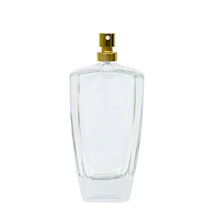 Custom 100ml Empty Clear Portable Mist Spray Luxury Perfume Oil Bottle with Cap