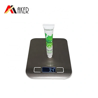 New arrival 25ml round LDPE plastic cosmetic eye cream tube packaging with roller ball and screw cap
