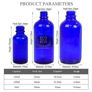 factory price wholesale empty 30ml 100ml personal care packaging serum essential oil dropper glass bottle
