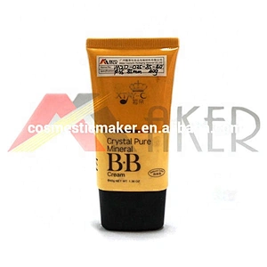 Customized Color Oblate Shape Eco Friendly Skincare Facial Cleanser Soft Tube with Screw Cap
