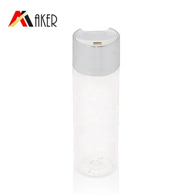 Wholesale aluminum cover round silver color 24/410 plastic disc top cap for bottle