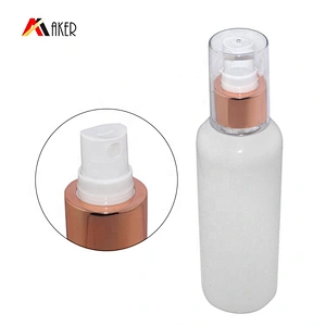 Wholesale factory 24/410 fine rose gold aluminum covered mist sprayer pump with whole cover