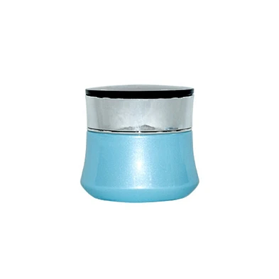 luxury 50ml cosmetic glass jar custom personal care pacakging cosmetics printing glass jar