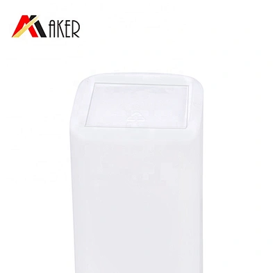 Newest design luxury 130ml 150ml empty square white pet lotion bottle with cream pump