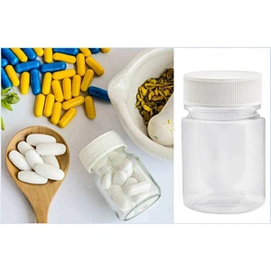 Custom Size Multi-purpose 15ml 20ml 30ml 50ml 100ml Clear Pill PET Plastic Capsule Jar