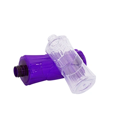 250ml 450ml plastic pet hair lotion packaging shampoo bottle
