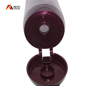 Custom 100ml LDPE Plastic Cosmetic Face Wash Cream Soft Tubes Packaging with Plastic Flip Top Cap