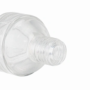empty cosmetic clear mini essential oil bottle glass personal care packaging message oil dopper bottle
