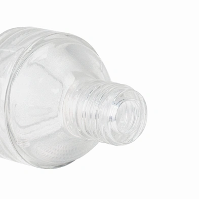 empty cosmetic clear mini essential oil bottle glass personal care packaging message oil dopper bottle