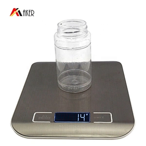 Round clear 100ml PET plastic medicine pill bottle with child tamper proof cap