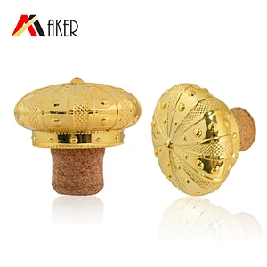 China factory 700ml special shape clear xo brandy glass wine bottle with aluminum covered cork