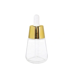 China factory cosmetic packaging 30ml serum glass dropper bottle face serum packaging bottle