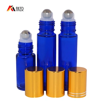 in stock 10ml glass mini roll on bottle personal care essential oil packaging roll ball bottle