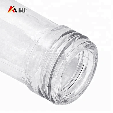 550ml clear crystal transparent glass round whisky bottle packaging with cork