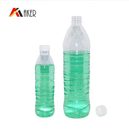 Wholesale 500ml 1000ml PET plastic beverage bottle water bottle with tamper proof screw cap