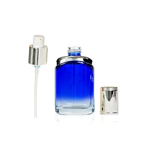 empty 40ml luxury gradient personal care serum cosmetic packaging skin care lotion glass bottle