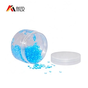 Wholesale Customized 100ml PET Clear Plastic Eco Friendly Cosmetic Jar with Lids