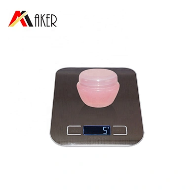 China supplier empty 5ml semi-transparent pink plastic face cream jar for cosmetics with inner cap