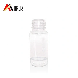 Low MOQ 5ml clear glass roll on bottle for essential oil and perfume