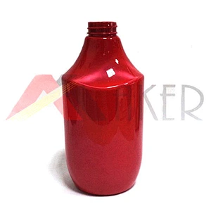 Custom High Capacity 750ml Red Color PET Plastic Refillable Shampoo Bottles with Pump