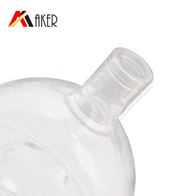 China factory 700ml special shape clear xo brandy glass wine bottle with aluminum covered cork