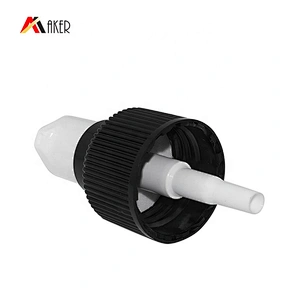 Factory 24/410 black plastic cream pump treatment pump with plastic half cover