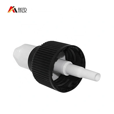 Factory 24/410 black plastic cream pump treatment pump with plastic half cover