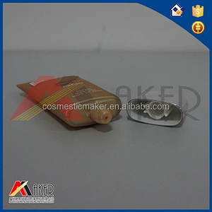 Laminated aluminum cosmetic tube CC cream aluminum tube electroplating lid