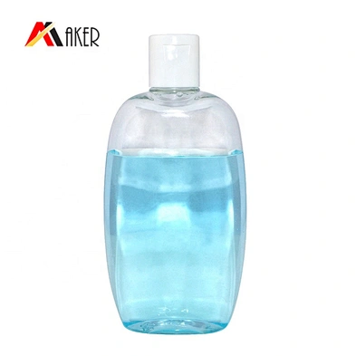 150ml wholesale clear cosmetic plastic PET baby shampoo bottle with screw cap