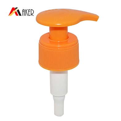 250ml orange pet beauty packaging hair care shampoo pump plastic bottle