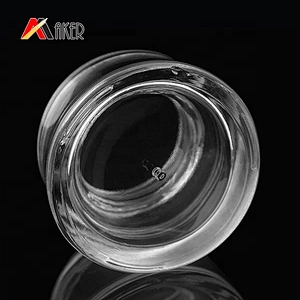 Empty 10ml 20ml 30ml 50ml Vials Clear Mini Sample cosmetic glass cream jars for sale