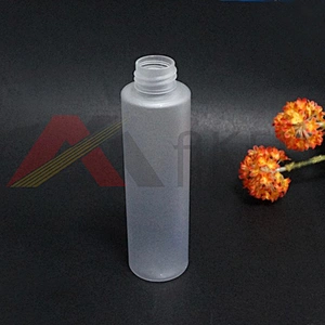 Custom size 120ml Matt PET Transparent Soap Detergent Plastic Liquid Bottle